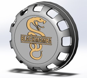 Ontstekingsdeksel BM Logo dicht grote gaten