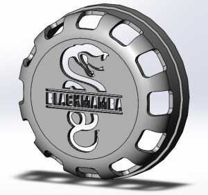 Ontstekingsdeksel BM Logo OPEN grote gaten