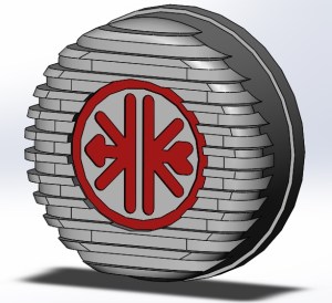 Ontstekingsdeksel DICHT Kreidler logo