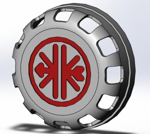 Ontstekingsdeksel grote gaten dicht logo