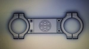 Black Mamba Parts, Black Mamba Racing, Kreidler Florett, Kreidler Florett Voorvorkstabilisator