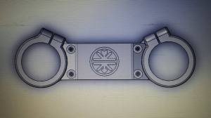 Black Mamba Parts, Black Mamba Racing, Kreidler Florett, Kreidler Florett Voorvorkstabilisator