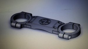 Black Mamba Parts, Black Mamba Racing, Kreidler Florett, Kreidler Florett Voorvorkstabilisator