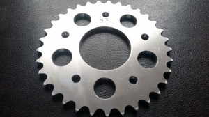 Kreidler aluminium tandwiel