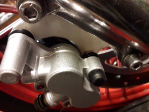 Black Mamba Parts remklauwadapter Honda MBX