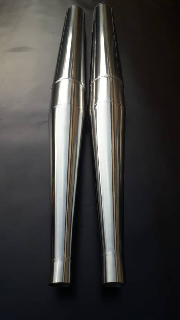 BMP Kreidler Prototype uitlaat/Auspuff