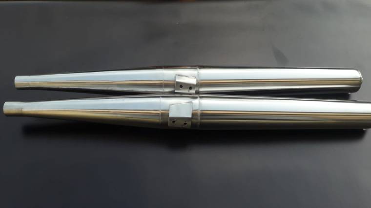 BMP Kreidler Prototype Uitlaat/Auspuff