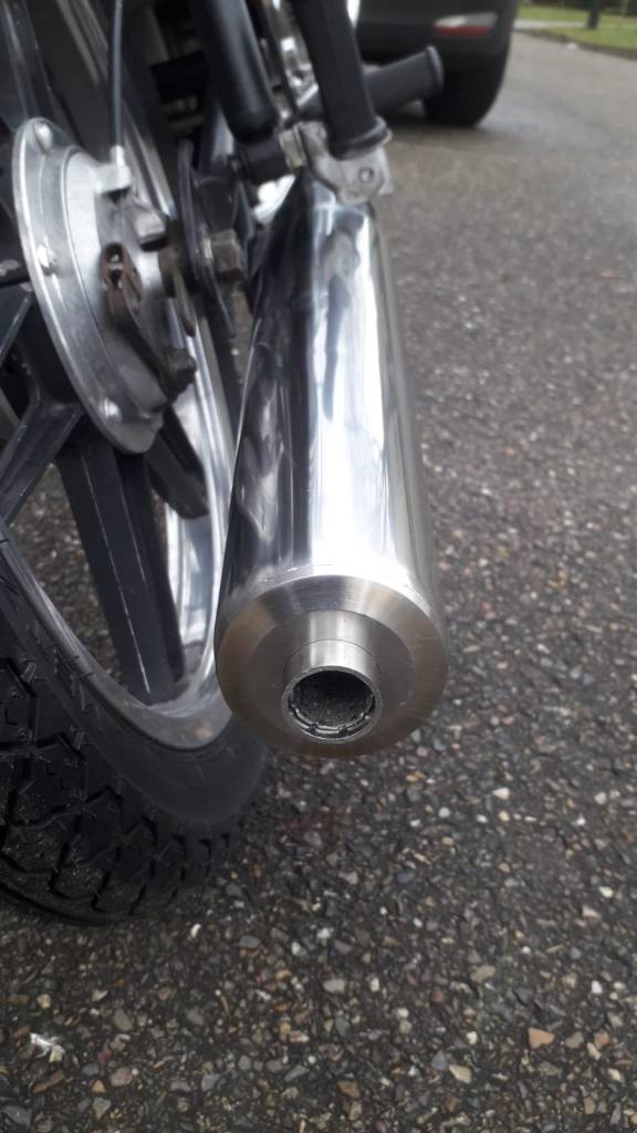 Black Mamba Parts Prototype uitlaat/Auspuff/Exhaust